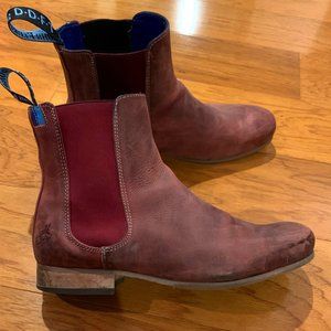 John Fluevog leather ankle boots
